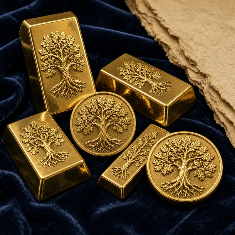 Charter Oak Gold Round
